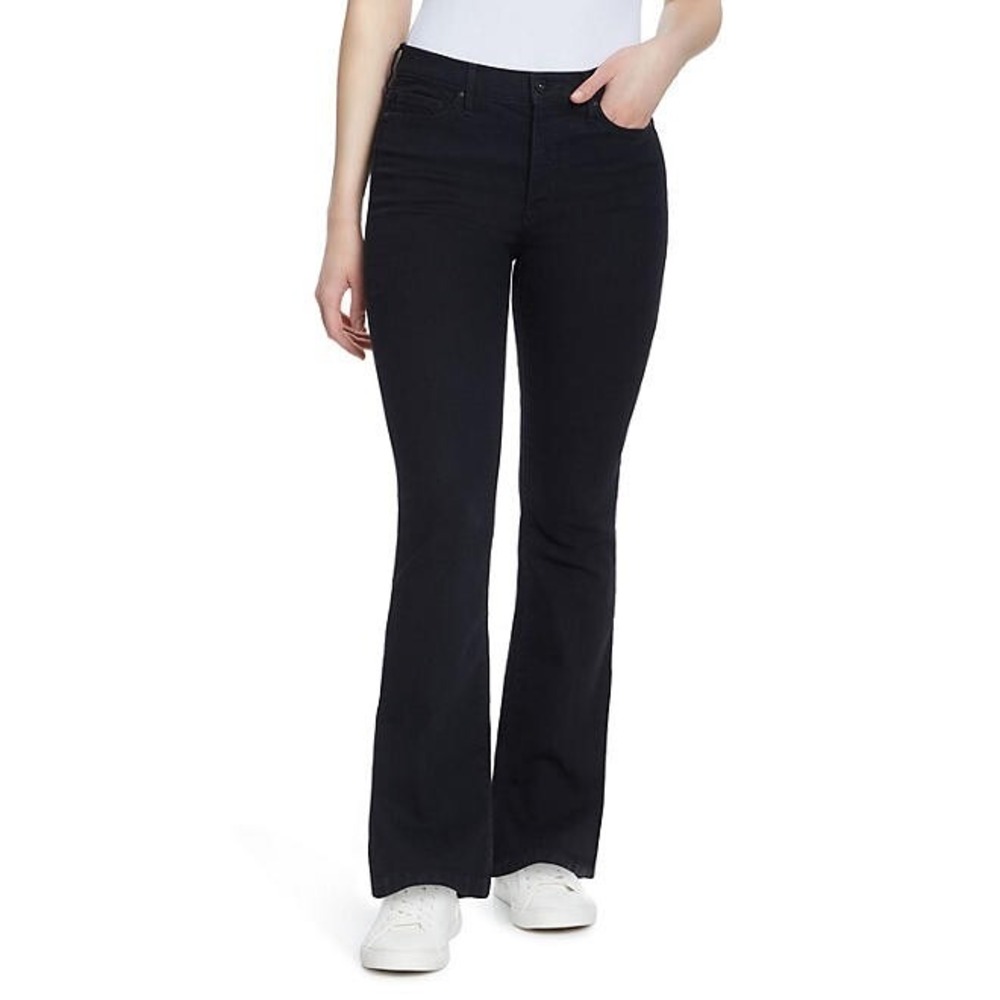 Jessica Simpson Womens Black Mid Rise Bootcut Jeans Size 6/28 NWT